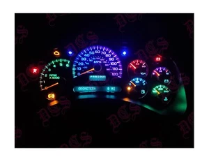 Rainbow DiY Led Upgrade Kit GM Instrument Cluster Gauges Speedo Dash Trucks Suv - Picture 1 of 24