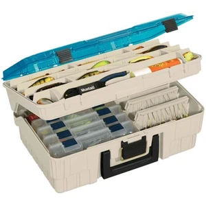 Large Blue Two Level Tackle Storage Satchel - Picture 1 of 6
