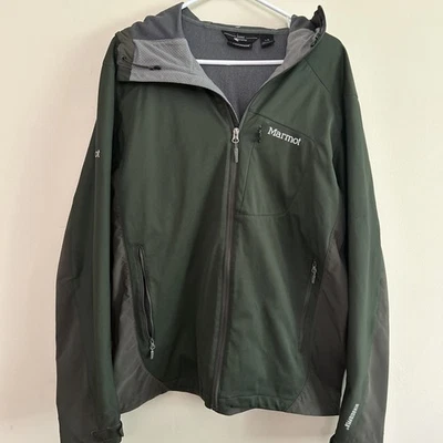Marmot Gore Wind-stopper Green Size Large Jacket Mens - Image 1 of 4
