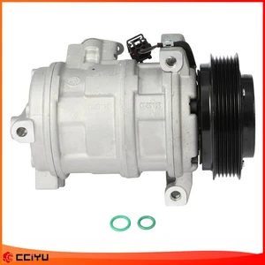AC A/C Compressor and Clutch Fits For Cadillac CTS 3.2L 03-04 89023449 10368633 - Picture 1 of 11