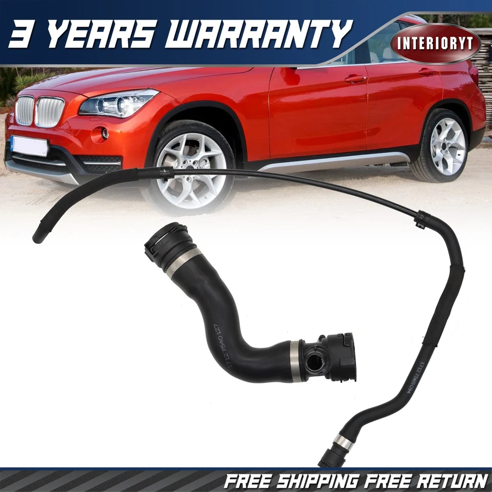 Kit de manguera de refrigerante y manguera de ventilación para radiador superior para BMW 135i 135is 335i 335xi Z4 X1 Foto 1 de 4