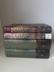Harry Potter J.K. Rowling Hardcover 4 Books W5 - Imagen 1 de 8