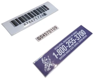 Ersatz OEM Aufkleber für Original Nintendo Gameboy Service Label Barcode DMG - Bild 1 von 1