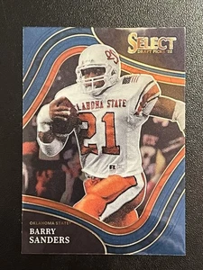 2022 Panini Select Draft Picks - Field Level - Blu - Barry Sanders #137 - Foto 1 di 2