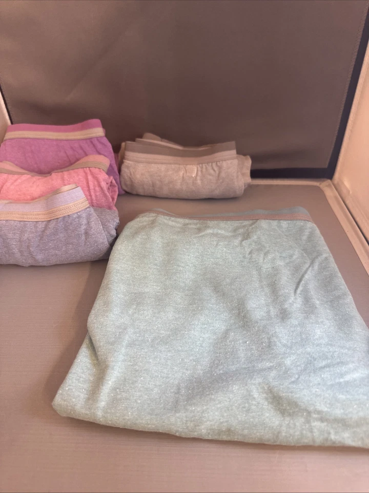 Nuevos 5 pares de calzoncillos para mujer talla 13 Fruit Of The Loom 50 % algodón 50 % poliéster Foto 1 de 4