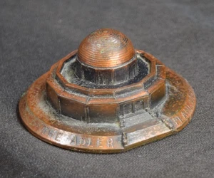 De colección 1933 Chicago Feria Mundial Souvenir El Planetario Adler Pisapapeles Construcción - Imagen 1 de 13