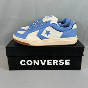 Converse Pro Blaze Classic Ox Leather Suede Shoes Mens 9.5 Sky Blue A14245C New - Picture 1 of 9