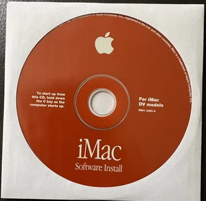 Vintage 1999 Apple iMac Software Install CD pack B600-7641A. 7 x discs - Picture 1 of 11