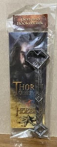 LOTR Noble Collection Hobbit Thorin Schlüssel Stift & 3D Papier Lesezeichen 7 x 2,75" NEU - Bild 1 von 3