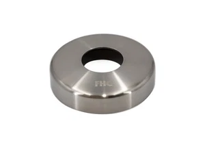 FHC PR19CVBS Flange Cover Plate For 1.9" Pipe Rail - Brushed Stainless - Picture 1 of 1
