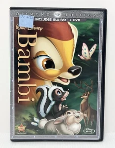 Disney’s Bambi Blu-Ray+DVD Set Diamond Edition 2-Disc Combo Set+Bonus Features - Picture 1 of 6