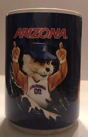 Arizona Wildcats Ceramic/porcelain Coffee Cup Mug Pac 12 NCAA BRAND NEW Cover