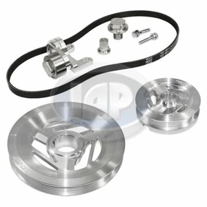 MST POLISHED EXCALIBUR SERPENTINE PULLEY KIT BUG GHIA BUS THING M10400500 - Picture 1 of 1