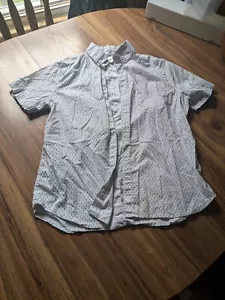 The Original Ben Sherman stretch fit button down, men's size M, black and white - Picture 1 of 5