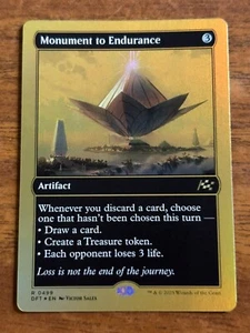 Monument to Endurance - Aetherdrift - Foil - MTG - 0499 - Bild 1 von 2