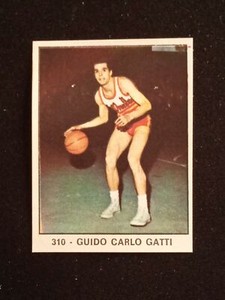 1966/67 Panini Sport Champions - Excellent Carlo Gatti Guide # 310