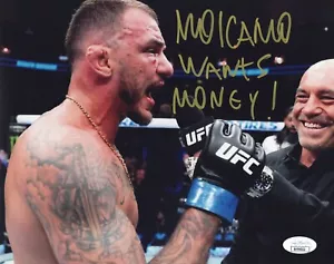 Renato Moicano autographed signed inscribed 8x10 photo UFC Jalin Turner JSA COA - Picture 1 of 2