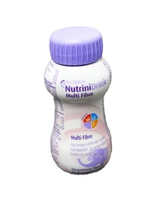 NUTRINI Drink Multi Fibre Erdbeer (32 x 200ml) Trinknahrung MHD 04.06.2025 - Bild 1 von 1