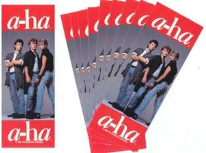 10 A-Ha Poster Lesezeichen 1986 - Bild 1 von 1