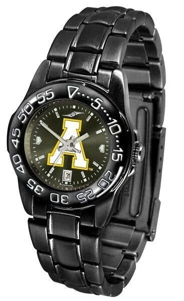 Appalachian Mountaineers Women Ladies AnoChrome Fantom Black Sport Watch - Image 1 of 1
