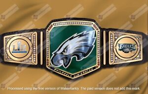 Philadelphia Eagles championship belt
