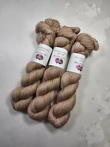 Sw Merino Seide Kaschmir Garn, 4-ply, Griffweise Gewicht, 100 G, - Bild 1 von 6