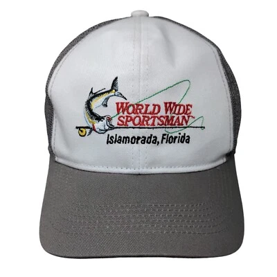 Sombrero de camionero de malla con espalda a presión para deportista mundial gris juvenil Foto 1 de 4