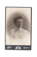 CDV Foto Damenportrait - Krems 1909