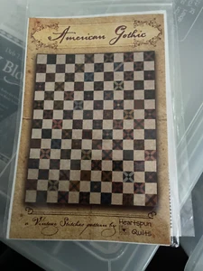 Heartspun Quilts-American Gothic-Vintage Stitches pattern - Picture 1 of 2