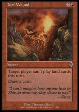 Magic the Gathering MTG Turf Wound (177) Invasion   NM
