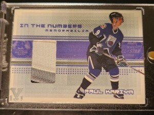 Paul Kariya In The Game In The Number SSP All Star Patch Ducks 1 V 1