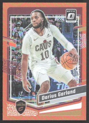 Darius Garland 2023-24 Donruss Optic Orange #31 SN Cleveland Cavaliers /199 - Image 1 of 2