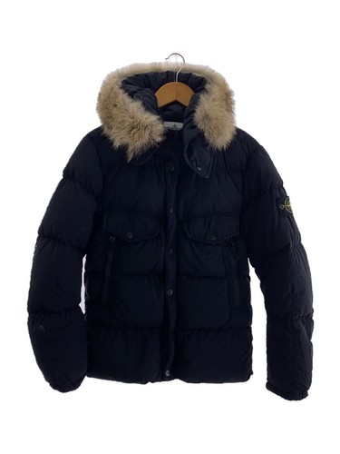 Piumino Stone Island nero nylon taglia S tinta unita 651546332 #EG ADA