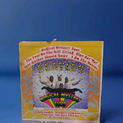 The Beatles Magical Mystery Tour Vinyl LP Record with Booklet Foto 1 de 4