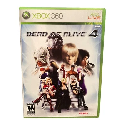 Dead or Alive 4 (Microsoft Xbox 360, 2005) Complete With Manual Tested Working - Image 1 of 4