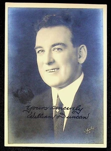 Foto autografiada original firmada por el actor de cine William Duncan de la década de 1920 - Imagen 1 de 2