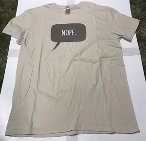 TWD Skybound Comics Oxenfree NOPE Shirt Brand New Size Large - Picture 1 of 10