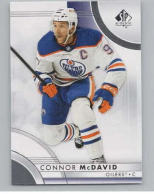 2023-24 SP Authentic #1 Connor McDavid  Edmonton Oilers V99831 - Image 1 of 3