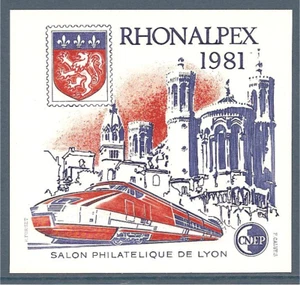 BLOC CNEP N° 2 - Rhonalpex 1981 - Lyon - Picture 1 of 1