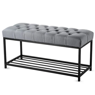 Schuhbank HANDGEMACHT Sitzbank mit Stauraum LOFT Hocker Flurbank Garderobenbank - Bild 1 von 4