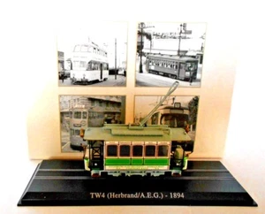 Editions Atlas Diecast Treppe 1/87 Straßenbahn TW4 (Herbrand / A.E.G 1894 [ B. - Bild 1 von 1