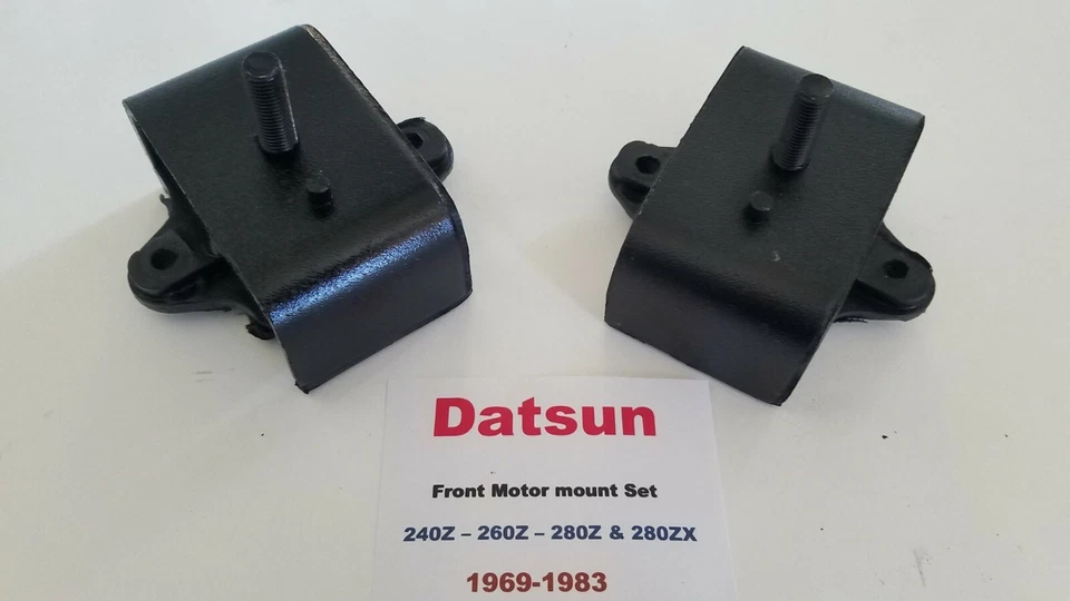 Juego de montaje de motor delantero (2) para Datsun 240Z - 260Z - 280Z - 280ZX 1969-1983 Foto 1 de 4
