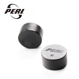 PERI Professional Black ICE Billiard Pool Cue Tip 14mm-Hardness S/M/H - Picture 1 of 8