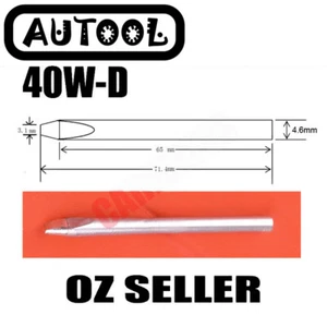 SOLDER SOLDERING IRON Tip for 40W D Lead Free for Remote control car plane toy - Picture 1 of 3