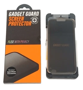 GADGET GUARD Hybrid Glass Screen Protector With PRIVACY - IPHONE 14 & 13/13 PRO - Picture 1 of 5