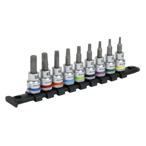 Sealey Premier Platinum TRX-Star* Socket Bit Set 3/8"Sq Drive 9pc AK6251 - Picture 1 of 7
