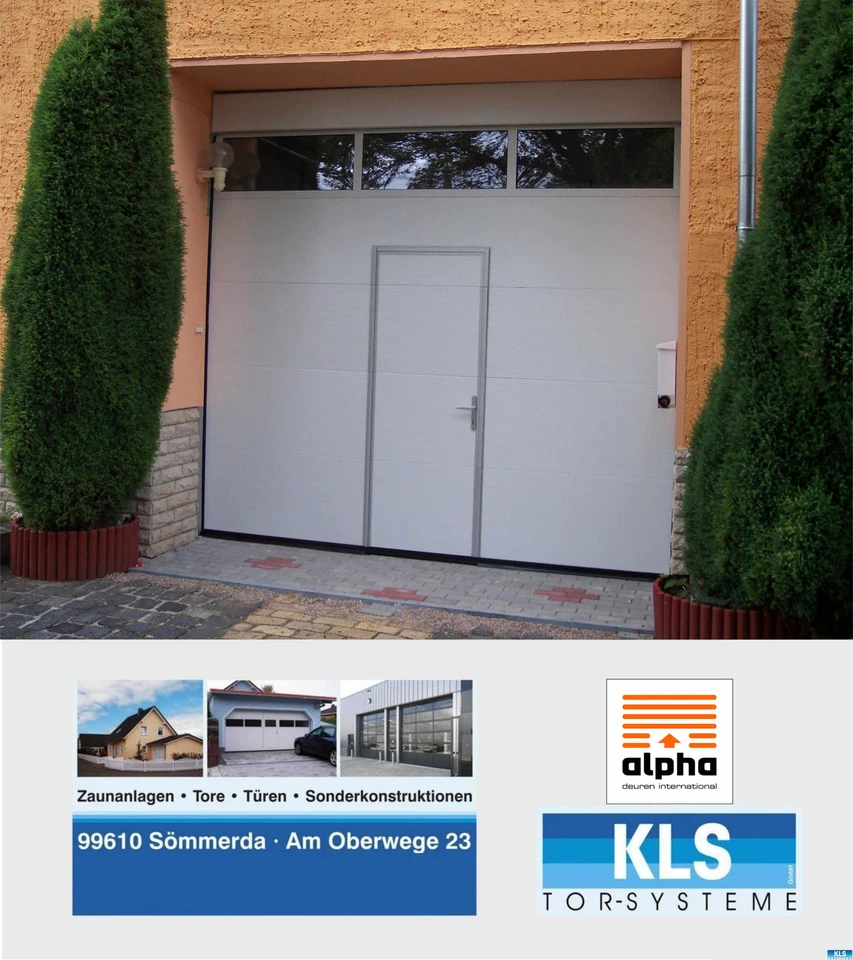 Alpha Industrietor | Hallentor | Garagentor | Antrieb | Schlupftür | ISO40 | RAL - Bild 1 von 4