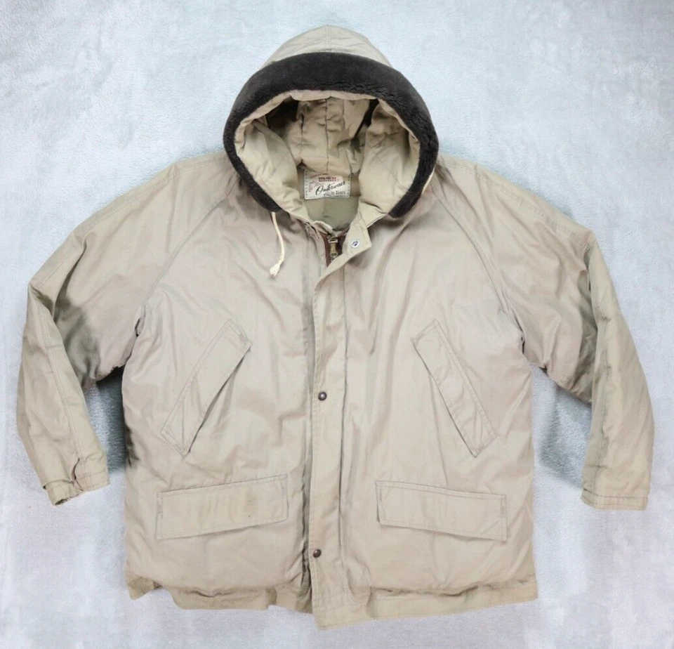 Chaqueta Abrigo Parka Con Capucha De Colección Para Hombre Años 40 50 Hércules Prendas Exteriores Sears Down Foto 1 de 4