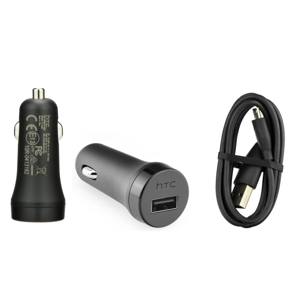 Original HTC Desire 10 Compact Kfz Auto Ladegerät Ladekabel CC-c600 - Bild 1 von 4
