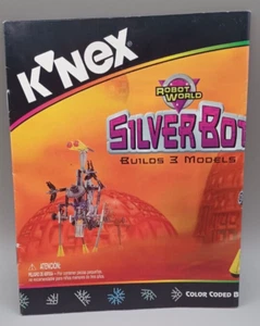 KNEX 15 Page Instruction Manual #12139 Robot World "Silverbot" - Picture 1 of 2